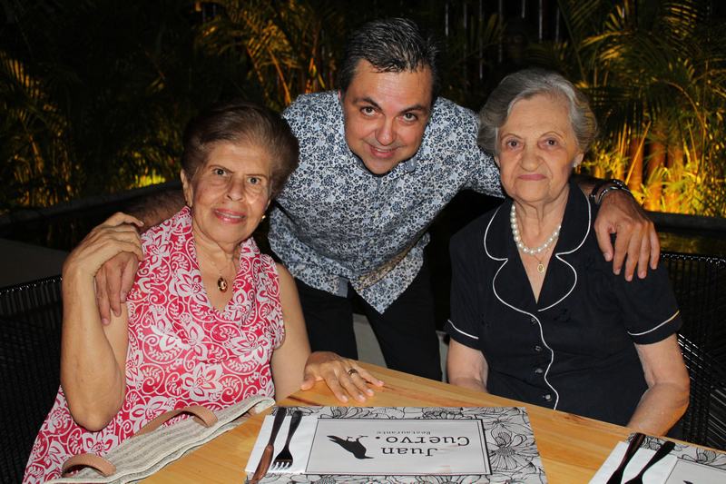 María del Pilar Fernández, Juan Cuervo y Norma Kleyn